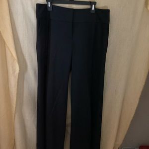 Lafayette 148 New York Black Bleecker Dress Pants Size 12